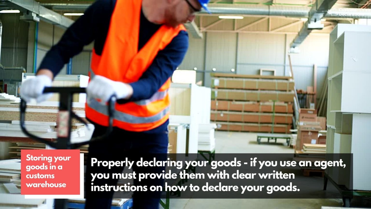 Customs Procedures A quick guide to using customs warehousing to