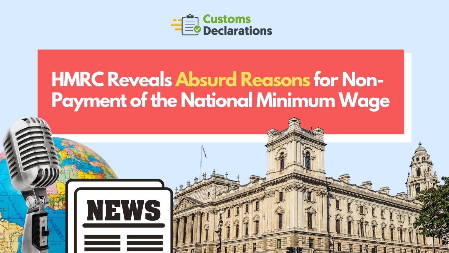 HMRC Reveals Absurd Reasons for NonPayment of the National Minimum